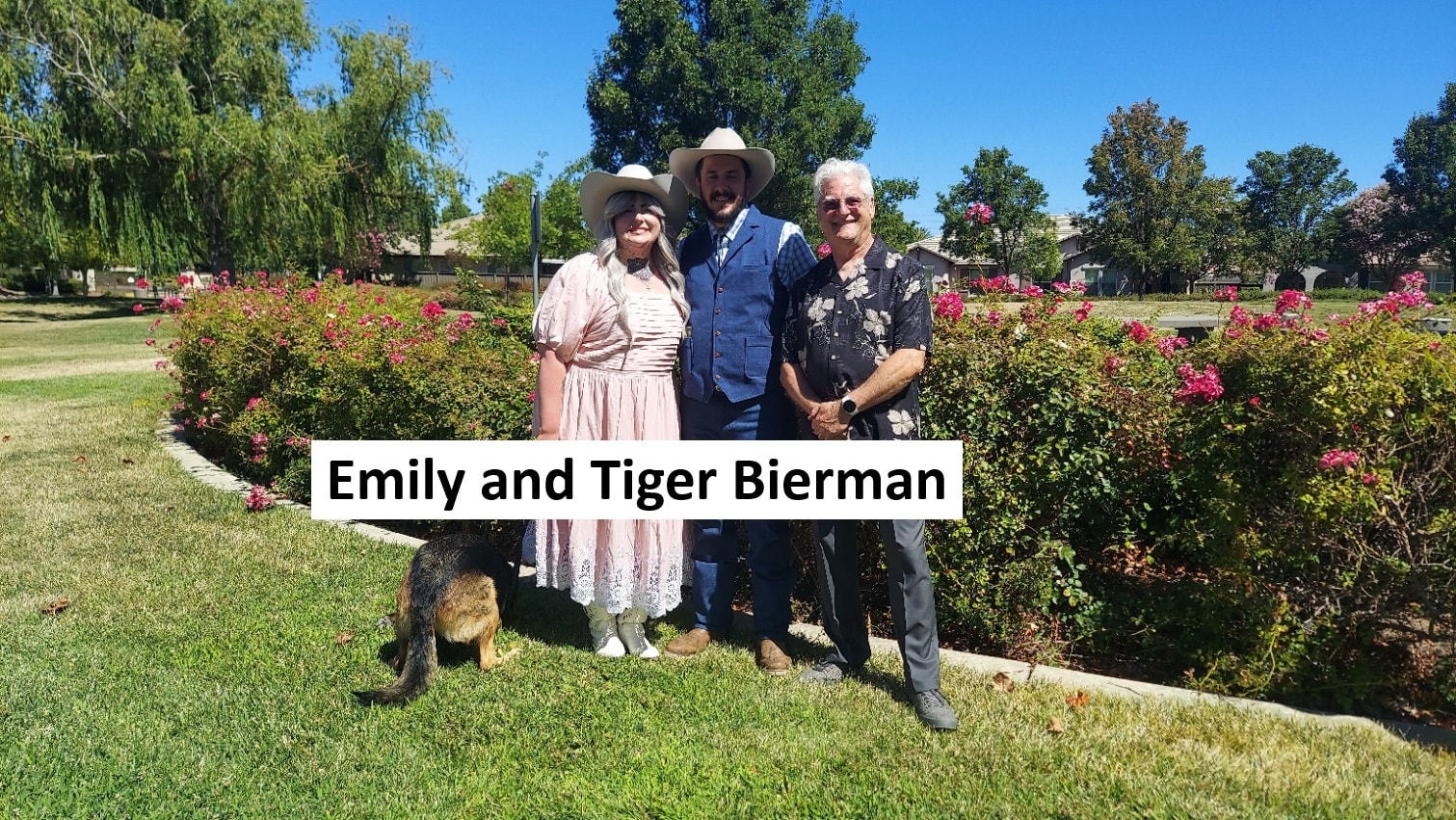 Emily and Tiger Bierman wedding ceremony